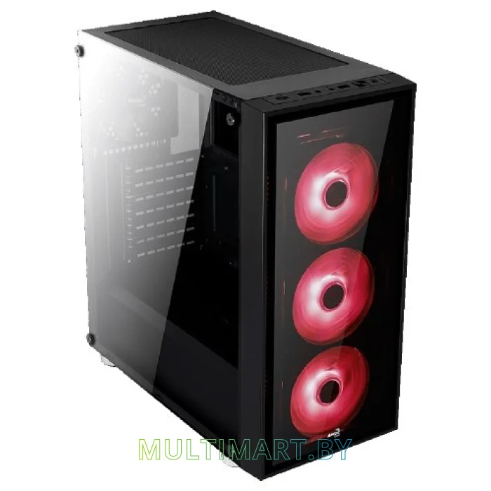 Корпус AeroCool Quartz Red